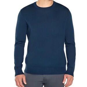 Banana Republic Men's
Navy Blue 100% Merino Wool Crew Neck Sweater Size XXL NWT